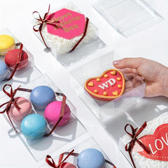 Clear Cookies Boxes With Window - Small Treat Boxes