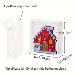 Clear Cookies Boxes With Window - Small Treat Boxes
