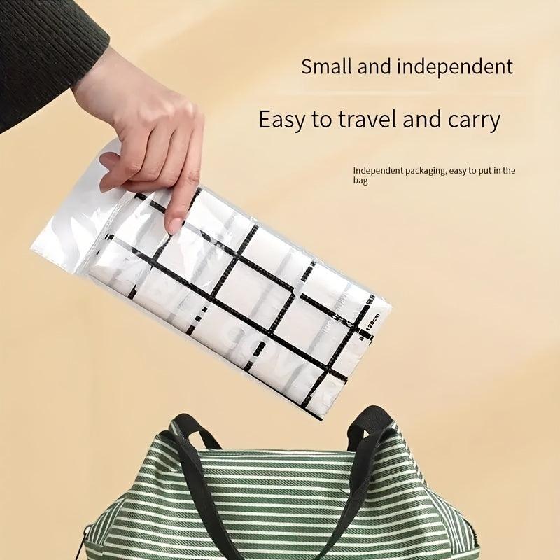 5pcs Waterproof Oilproof Plastic Tablecloth Cover