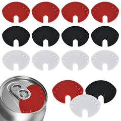 15pcs Reusable Can Cap Beverage End Cap Anti Dust Lids for Beer Soda Saver