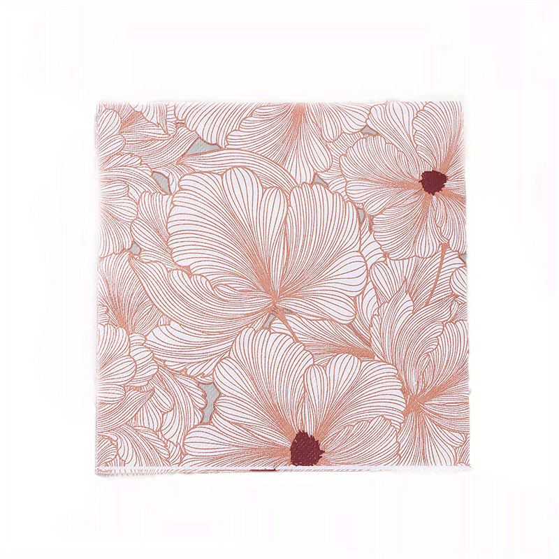 20pcs Butterfly Flower Napkin Disposable Printed Napkin Wedding Party