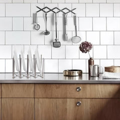 Adjustable Stainless Steel Drying Rack for Kitchen Storage