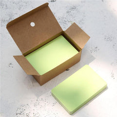 90pcs Blank Name Cards Bookmarks Message Cards Note Pads Back To School Supplies