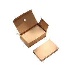 90pcs Blank Name Cards Bookmarks Message Cards Note Pads Back To School Supplies