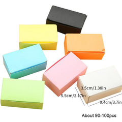 90pcs Blank Name Cards Bookmarks Message Cards Note Pads Back To School Supplies