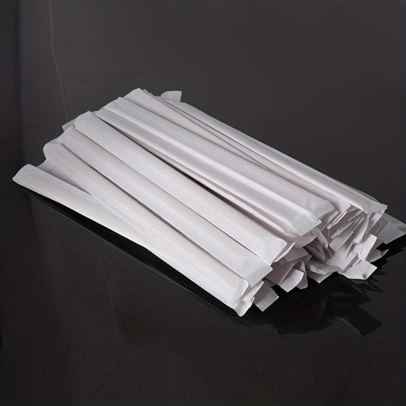 100pcs Disposable Wooden Stir Sticks Individually Packaged