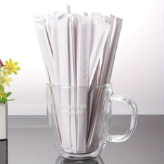 100pcs Disposable Wooden Stir Sticks Individually Packaged
