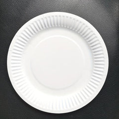 50pcs Party Paper Plates DIY Decorated Plates Supplies