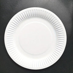 50pcs Party Paper Plates DIY Decorated Plates Supplies
