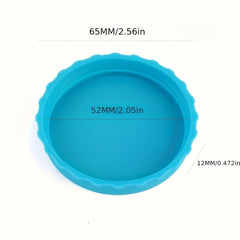 6pcs Silicone Can Covers Soda Beer Bottle Cap Tin Can Leak Proof Cap