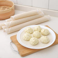 10pcs Non Stick Steamer Cloth for Steamed Buns Easy to Clean Baking Supplies