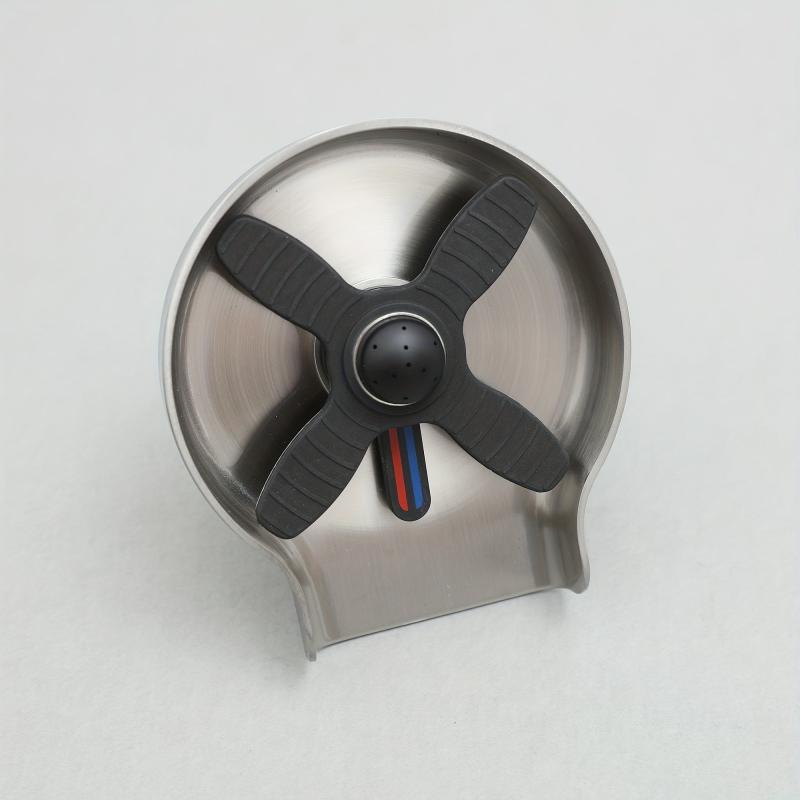 Glass Rinser For Kitchen Sink Hot/Cold Faucet Stainless Steel