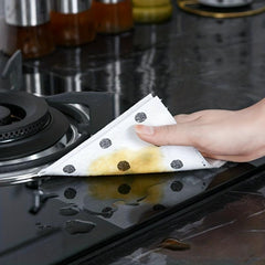 Non-woven Lazy Rag Dry Wet Dual-use Cleaning Cloth for Window Car Glass