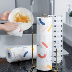 Non-woven Lazy Rag Dry Wet Dual-use Cleaning Cloth for Window Car Glass