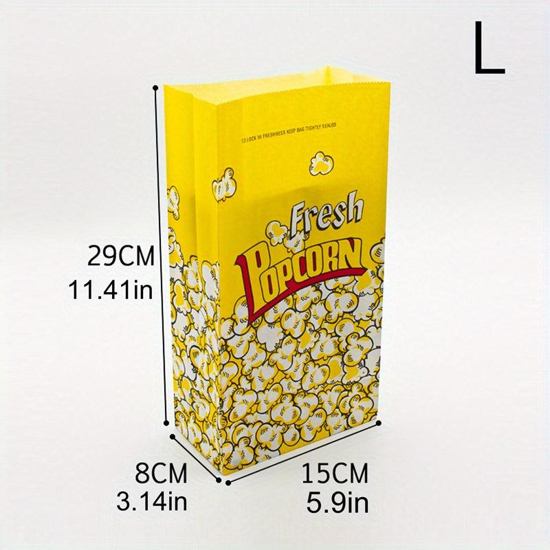 5Pcs Mini Popcorn Boxes Proof Paper Bags - Movie Theater Style Popcorn Container