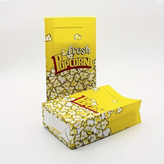 5Pcs Mini Popcorn Boxes Proof Paper Bags - Movie Theater Style Popcorn Container