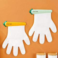 Transparent Disposable Gloves Wall mounted Storage Rack