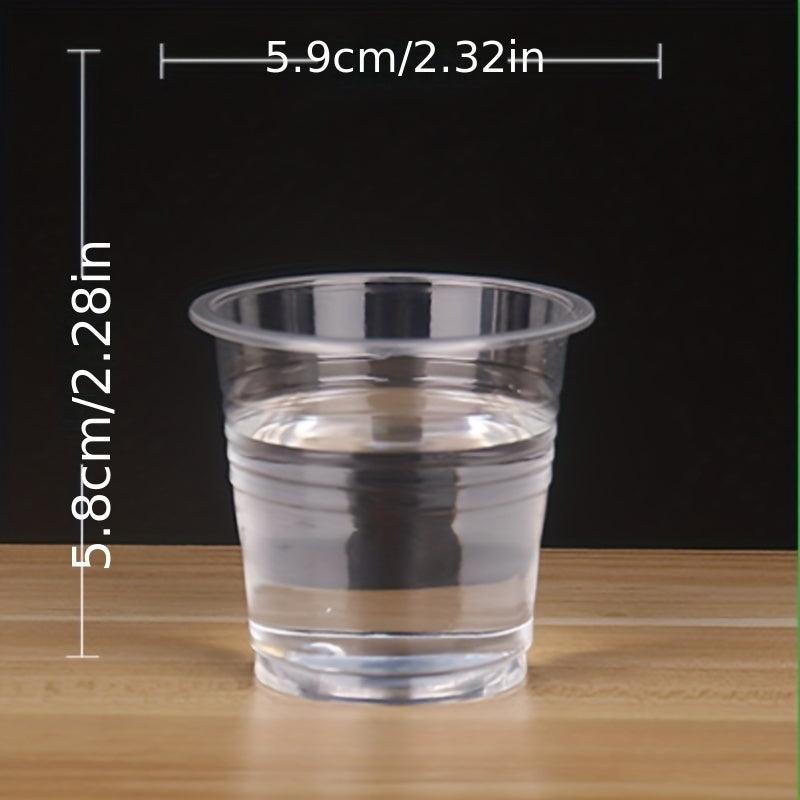 Disposable Clear Plastic Cups 30pcs Leak Proof Home Office