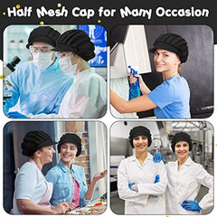 Women's Chef Hats Hair Nets Food Service Caps Kitchen Cooking Chef Cap