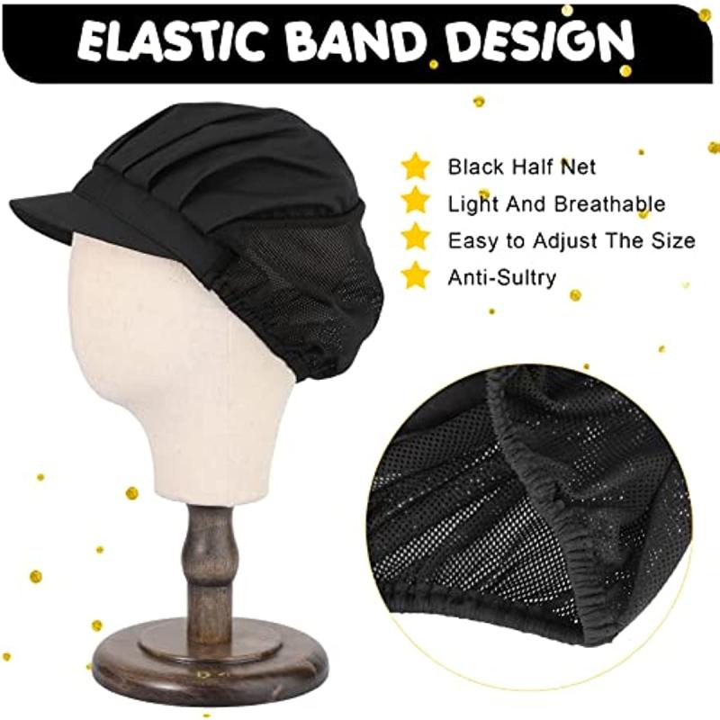 Women's Chef Hats Hair Nets Food Service Caps Kitchen Cooking Chef Cap