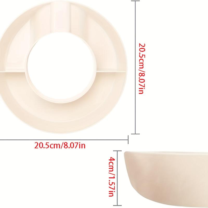 40oz Silicone Snack Platter Tumbler Cup for Parties