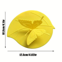 Butterfly Silicone Cup Lid for Glass Ceramic & More