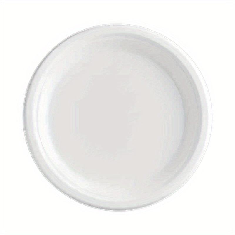 50pcs Disposable Plate 22 Sugarcane Bagasse Plate Biodegradable Paper Plates