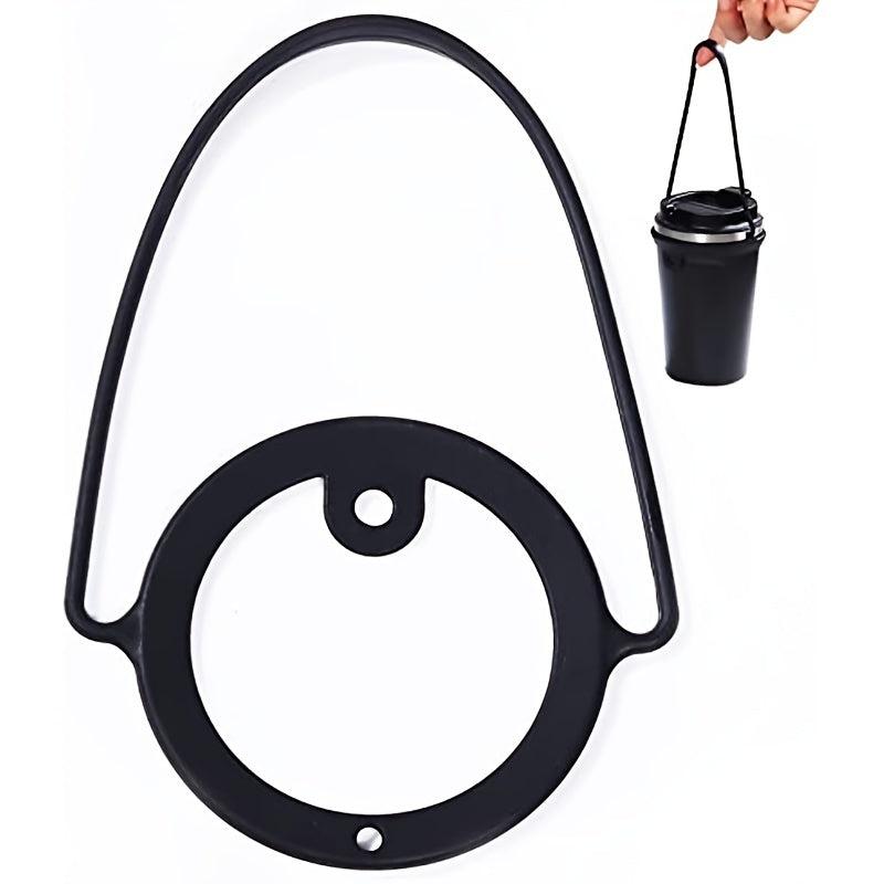 Silicone Coffee Cup Carrier Hot Cold Beverage Reusable Holder