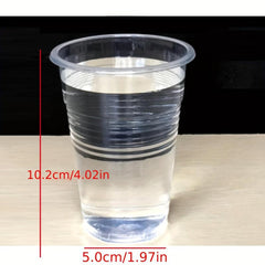 Disposable Plastic Drinking Cups 50-100 pack for Tasting Party