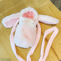 Cartoon Rabbit Plush Cup Cover - Heat Cold Resistant - Art Room Decor