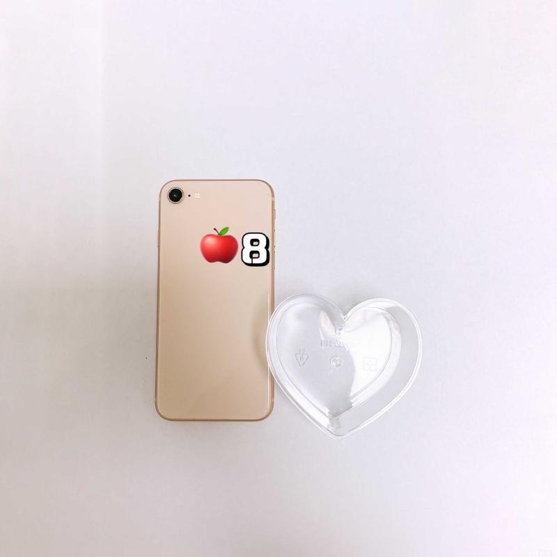 25pcs Heart-shaped Dessert Cups 5oz with Spoons - Transparent