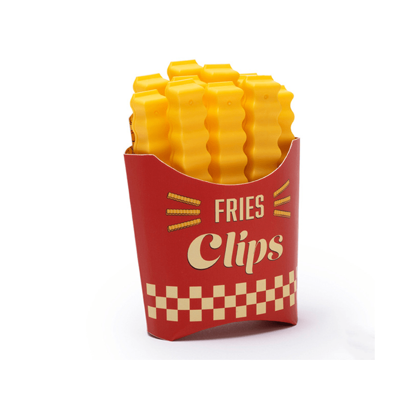 3box French Fries Sealing Clip Fresh Food Packaging Bag