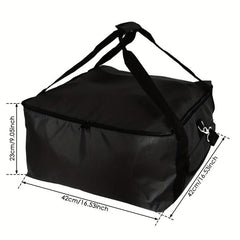 Insulated Food Bag Portable Pizza Bag Reusable Grocery Bag for Camping Picnic