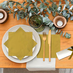 20pcs Solid Disposable Napkins for Weddings and Home Decor