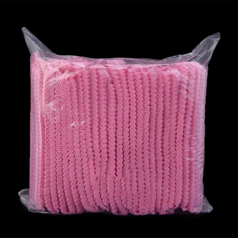 100pcs Disposable Hair Net Bouffant Caps for Work Medical Labs Tattoo Food