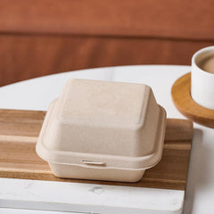10 PCS Cake Case Disposable Hamburger Package Boxes