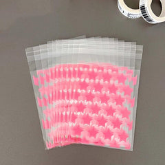 10pcs Self Adhesive Treat Bags - Cookie Cake Chocolate Candy Snack Wrapping