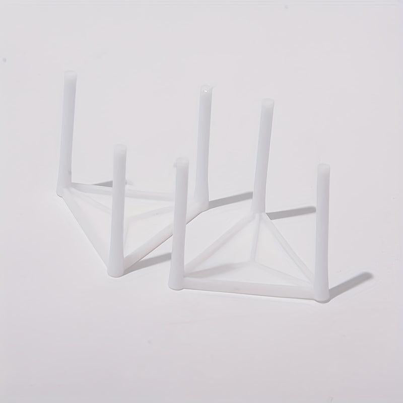 100pcs Plastic Pizza Stand Stackable Pizza Saver for Tabletop Use