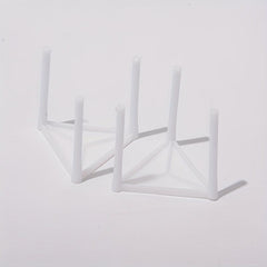 100pcs Plastic Pizza Stand Stackable Pizza Saver for Tabletop Use