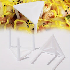 100pcs Plastic Pizza Stand Stackable Pizza Saver for Tabletop Use