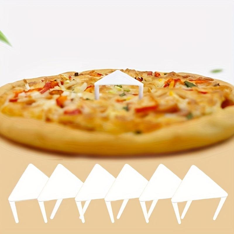 100pcs Plastic Pizza Stand Stackable Pizza Saver for Tabletop Use