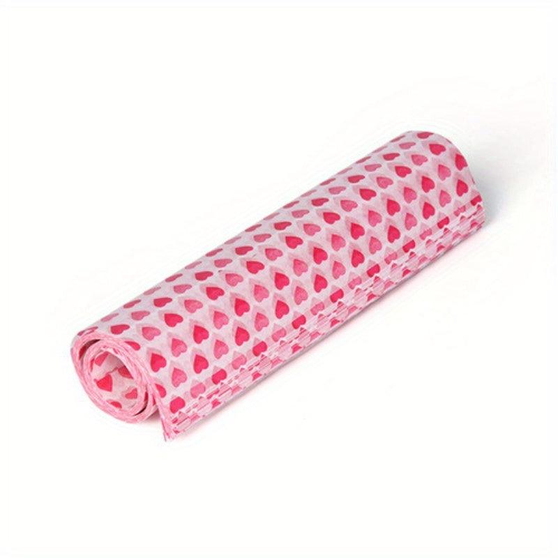 50pcs Food Wrapping Wax Paper Printed Snack Pad Baking Paper