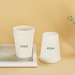 50pcs Disposable Paper Cup Thickened Household Water Cup Cup