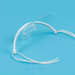 10 Pcs Transparent Mouth Shield Anti-saliva Disposable Mouth Cover
