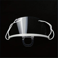 10 Pcs Transparent Mouth Shield Anti-saliva Disposable Mouth Cover