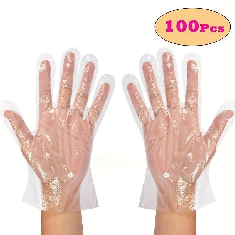 Plastic Clear Cleaning Gloves Disposable Hygiene Gloves