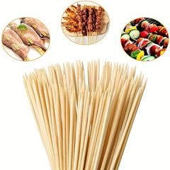 500pcs Disposable Bamboo Barbecue Skewers Degradable Hot Skewer Stick