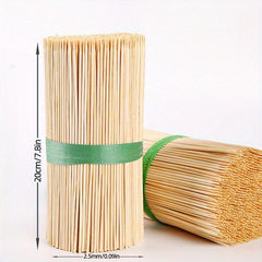 500pcs Disposable Bamboo Barbecue Skewers Degradable Hot Skewer Stick