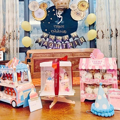 3 Tier Cupcake Stand Ice Cream Truck Van Cake Stand Display Decor