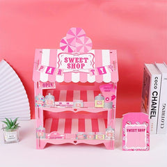 3 Tier Cupcake Stand Ice Cream Truck Van Cake Stand Display Decor